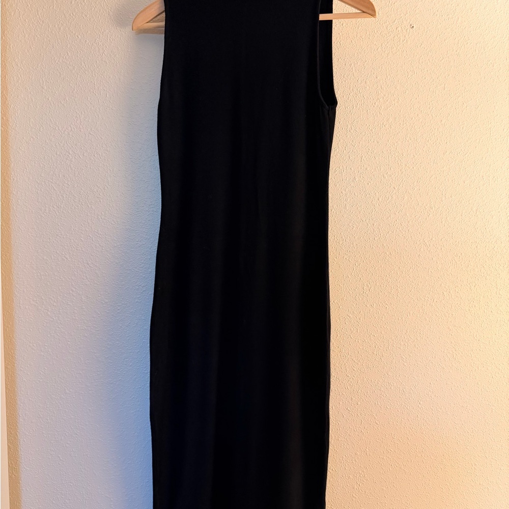 JustFab Classic Black Maxi Dress